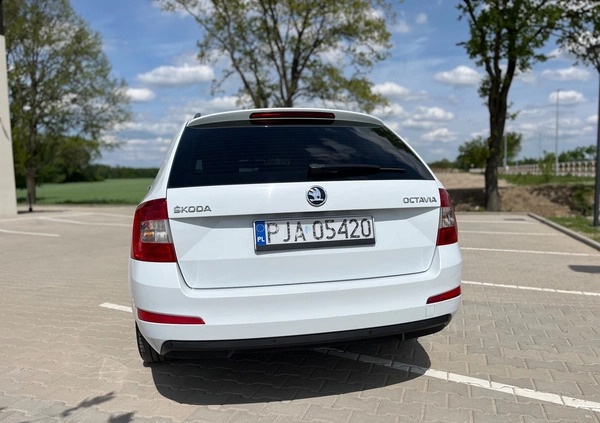 Skoda Octavia cena 27367 przebieg: 340000, rok produkcji 2014 z Jarocin małe 46